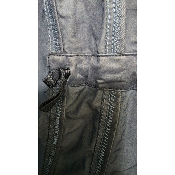 Kühl Long Hooded Windbreaker Rains Jacket Zippered Pockets Size L - Picture 7 of 9